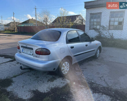 Серый Дэу Ланос, объемом двигателя 1.5 л и пробегом 250 тыс. км за 1450 $, фото 14 на Automoto.ua