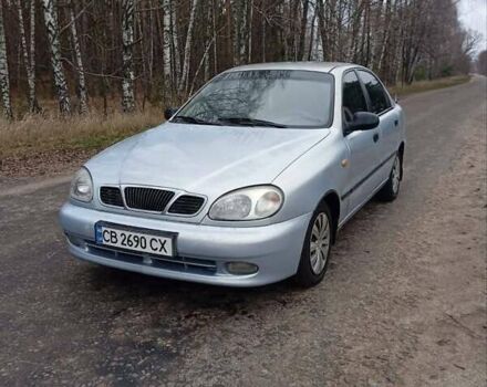 Серый Дэу Ланос, объемом двигателя 1.5 л и пробегом 212 тыс. км за 1950 $, фото 1 на Automoto.ua