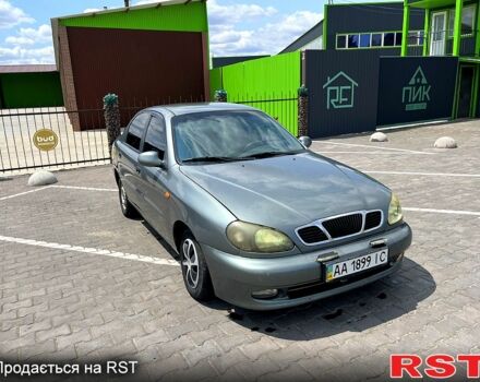 Серый Дэу Ланос, объемом двигателя 1.5 л и пробегом 200 тыс. км за 1400 $, фото 1 на Automoto.ua