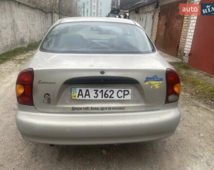 Серый Дэу Ланос, объемом двигателя 1.5 л и пробегом 200 тыс. км за 1500 $, фото 4 на Automoto.ua