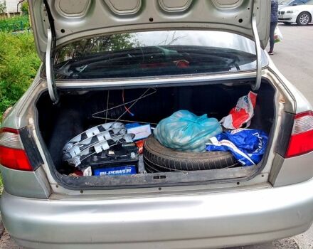 Сірий Деу Ланос, об'ємом двигуна 1.5 л та пробігом 400 тис. км за 1000 $, фото 11 на Automoto.ua