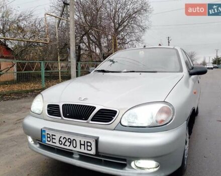 Серый Дэу Ланос, объемом двигателя 1.5 л и пробегом 210 тыс. км за 1800 $, фото 1 на Automoto.ua