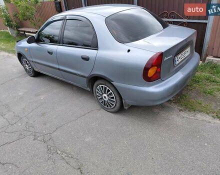 Сірий Деу Ланос, об'ємом двигуна 1.5 л та пробігом 137 тис. км за 2500 $, фото 5 на Automoto.ua