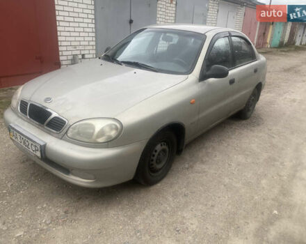 Серый Дэу Ланос, объемом двигателя 1.5 л и пробегом 200 тыс. км за 1500 $, фото 1 на Automoto.ua