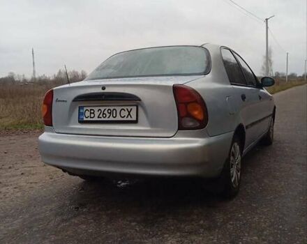 Серый Дэу Ланос, объемом двигателя 1.5 л и пробегом 212 тыс. км за 1950 $, фото 7 на Automoto.ua