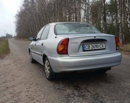 Серый Дэу Ланос, объемом двигателя 1.5 л и пробегом 212 тыс. км за 1950 $, фото 6 на Automoto.ua