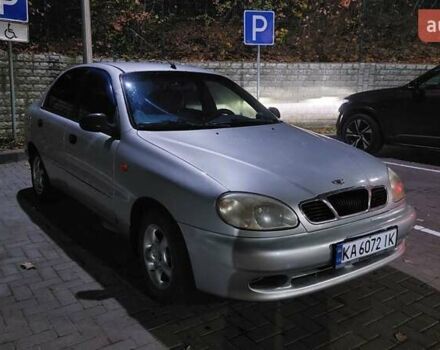 Серый Дэу Ланос, объемом двигателя 1.5 л и пробегом 350 тыс. км за 1800 $, фото 1 на Automoto.ua