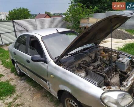 Серый Дэу Ланос, объемом двигателя 1.5 л и пробегом 350 тыс. км за 948 $, фото 3 на Automoto.ua