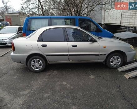 Сірий Деу Ланос, об'ємом двигуна 1.5 л та пробігом 208 тис. км за 1500 $, фото 2 на Automoto.ua