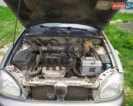 Серый Дэу Ланос, объемом двигателя 1.5 л и пробегом 350 тыс. км за 948 $, фото 1 на Automoto.ua