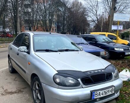 Серый Дэу Ланос, объемом двигателя 1.5 л и пробегом 200 тыс. км за 1700 $, фото 1 на Automoto.ua