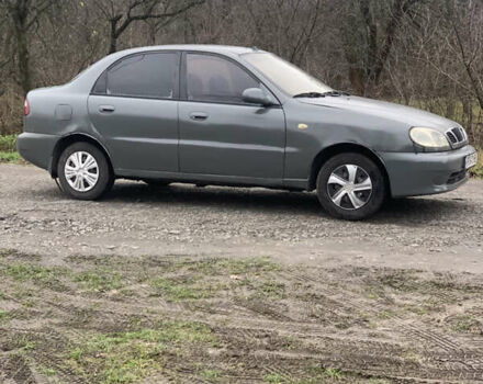 Серый Дэу Ланос, объемом двигателя 1.5 л и пробегом 200 тыс. км за 1200 $, фото 2 на Automoto.ua