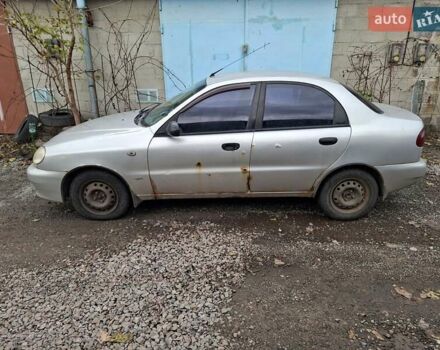 Серый Дэу Ланос, объемом двигателя 1.6 л и пробегом 337 тыс. км за 1100 $, фото 1 на Automoto.ua