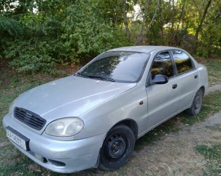 Серый Дэу Ланос, объемом двигателя 1.6 л и пробегом 245 тыс. км за 1400 $, фото 1 на Automoto.ua