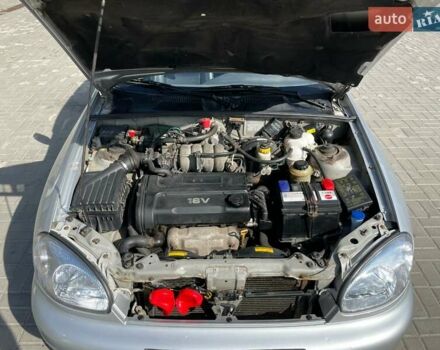 Серый Дэу Ланос, объемом двигателя 1.6 л и пробегом 228 тыс. км за 2900 $, фото 10 на Automoto.ua