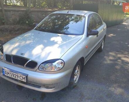 Серый Дэу Ланос, объемом двигателя 1.5 л и пробегом 130 тыс. км за 2950 $, фото 1 на Automoto.ua