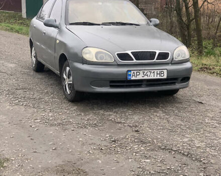 Серый Дэу Ланос, объемом двигателя 1.5 л и пробегом 200 тыс. км за 1200 $, фото 1 на Automoto.ua