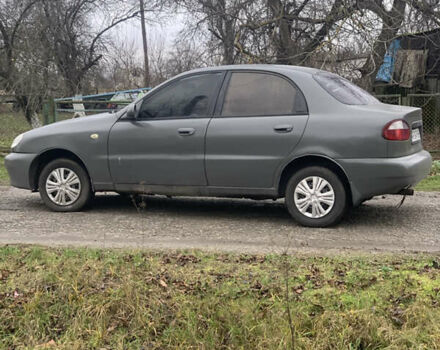 Серый Дэу Ланос, объемом двигателя 1.5 л и пробегом 200 тыс. км за 1200 $, фото 5 на Automoto.ua
