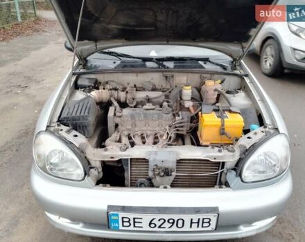 Серый Дэу Ланос, объемом двигателя 1.5 л и пробегом 210 тыс. км за 1800 $, фото 2 на Automoto.ua