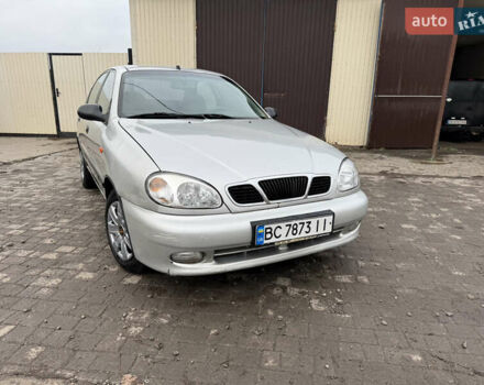 Серый Дэу Ланос, объемом двигателя 1.5 л и пробегом 203 тыс. км за 1750 $, фото 1 на Automoto.ua