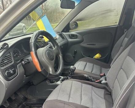 Серый Дэу Ланос, объемом двигателя 1.5 л и пробегом 149 тыс. км за 1600 $, фото 8 на Automoto.ua