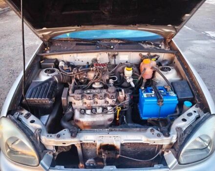 Серый Дэу Ланос, объемом двигателя 1.5 л и пробегом 40 тыс. км за 2000 $, фото 2 на Automoto.ua