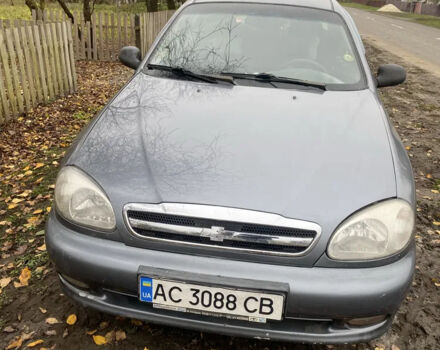 Сірий Деу Ланос, об'ємом двигуна 1.4 л та пробігом 30 тис. км за 1800 $, фото 3 на Automoto.ua