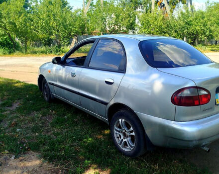 Серый Дэу Ланос, объемом двигателя 1.5 л и пробегом 200 тыс. км за 1450 $, фото 3 на Automoto.ua