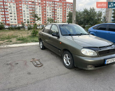 Серый Дэу Ланос, объемом двигателя 1.5 л и пробегом 280 тыс. км за 2300 $, фото 2 на Automoto.ua