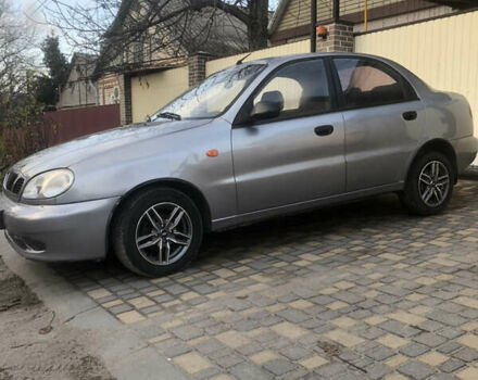 Серый Дэу Ланос, объемом двигателя 1.5 л и пробегом 187 тыс. км за 2300 $, фото 1 на Automoto.ua