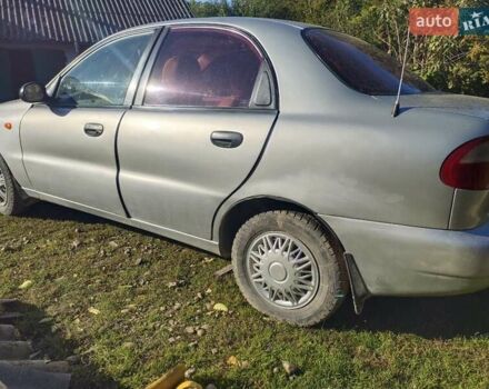Серый Дэу Ланос, объемом двигателя 1.39 л и пробегом 330 тыс. км за 1200 $, фото 1 на Automoto.ua