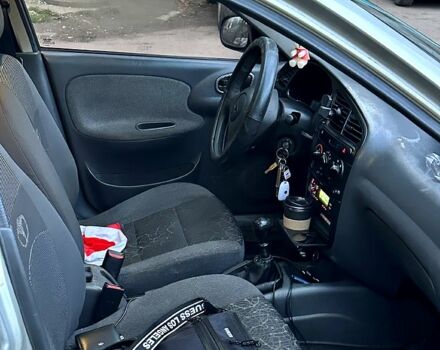 Сірий Деу Ланос, об'ємом двигуна 1.4 л та пробігом 183 тис. км за 1650 $, фото 7 на Automoto.ua