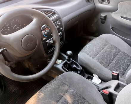 Серый Дэу Ланос, объемом двигателя 1.5 л и пробегом 200 тыс. км за 1450 $, фото 7 на Automoto.ua