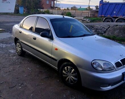 Серый Дэу Ланос, объемом двигателя 1.5 л и пробегом 240 тыс. км за 1800 $, фото 1 на Automoto.ua