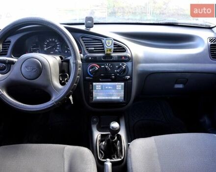 Серый Дэу Ланос, объемом двигателя 1.5 л и пробегом 170 тыс. км за 2500 $, фото 15 на Automoto.ua