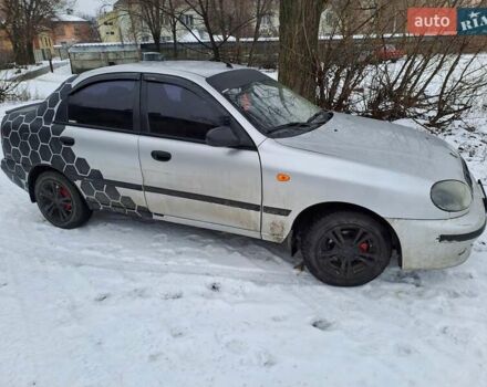 Сірий Деу Ланос, об'ємом двигуна 1.39 л та пробігом 160 тис. км за 714 $, фото 5 на Automoto.ua