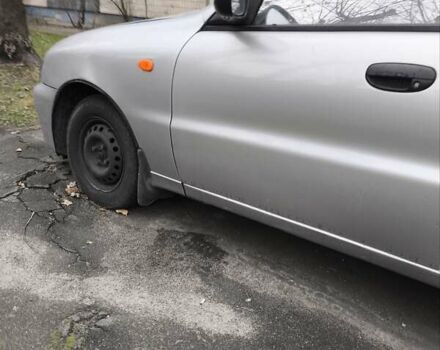 Серый Дэу Ланос, объемом двигателя 1.5 л и пробегом 230 тыс. км за 2200 $, фото 6 на Automoto.ua