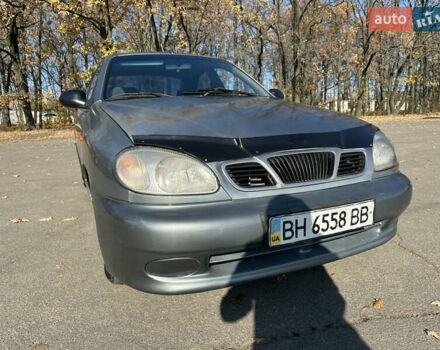 Серый Дэу Ланос, объемом двигателя 1.5 л и пробегом 199 тыс. км за 1800 $, фото 6 на Automoto.ua