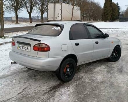 Серый Дэу Ланос, объемом двигателя 1.5 л и пробегом 280 тыс. км за 3000 $, фото 5 на Automoto.ua