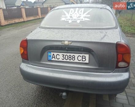 Серый Дэу Ланос, объемом двигателя 1.5 л и пробегом 250 тыс. км за 2100 $, фото 4 на Automoto.ua