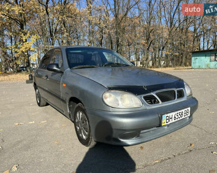 Серый Дэу Ланос, объемом двигателя 1.5 л и пробегом 199 тыс. км за 1800 $, фото 5 на Automoto.ua