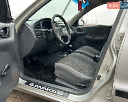 Серый Дэу Ланос, объемом двигателя 1.5 л и пробегом 202 тыс. км за 2100 $, фото 14 на Automoto.ua