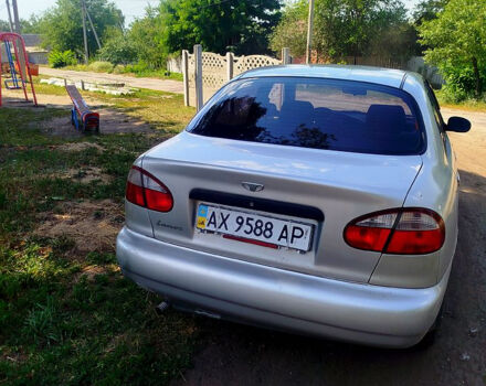 Серый Дэу Ланос, объемом двигателя 1.5 л и пробегом 200 тыс. км за 1450 $, фото 2 на Automoto.ua