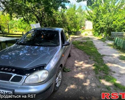 Серый Дэу Ланос, объемом двигателя 1.5 л и пробегом 300 тыс. км за 1700 $, фото 2 на Automoto.ua