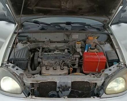 Серый Дэу Ланос, объемом двигателя 1.5 л и пробегом 280 тыс. км за 3000 $, фото 4 на Automoto.ua