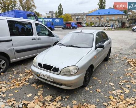 Серый Дэу Ланос, объемом двигателя 1.5 л и пробегом 280 тыс. км за 800 $, фото 3 на Automoto.ua
