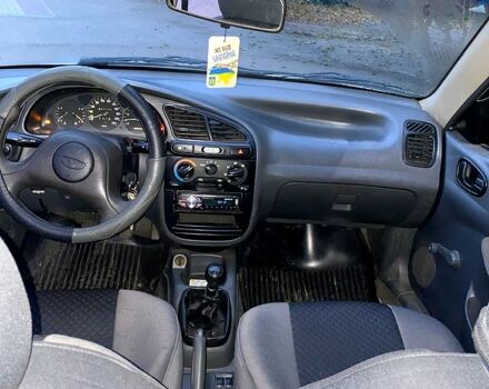 Серый Дэу Ланос, объемом двигателя 1.4 л и пробегом 230 тыс. км за 1750 $, фото 4 на Automoto.ua