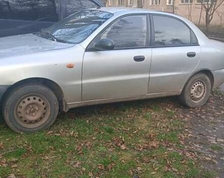 Сірий Деу Ланос, об'ємом двигуна 1.6 л та пробігом 290 тис. км за 1000 $, фото 5 на Automoto.ua