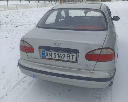 Сірий Деу Ланос, об'ємом двигуна 1.4 л та пробігом 235 тис. км за 2650 $, фото 2 на Automoto.ua