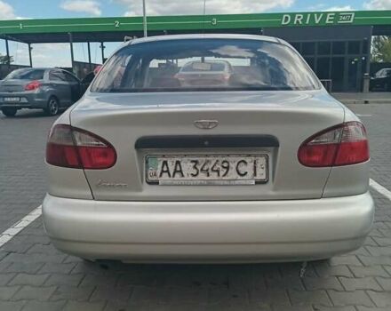 Серый Дэу Ланос, объемом двигателя 1.5 л и пробегом 225 тыс. км за 2400 $, фото 7 на Automoto.ua